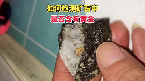 如何检测矿石中是否含有黄金
